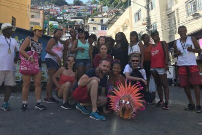 Guided Tour to Favela Santa Marta - Michael Jackson Square: statue, story, and the music-video link