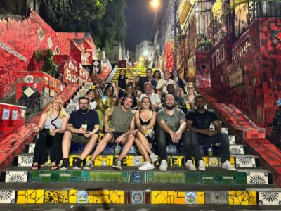 Rio: Pub Crawl in Lapa with Cachaça Tasting and Live Samba - Av. Mem de Sá: your first stop and how the night gets going